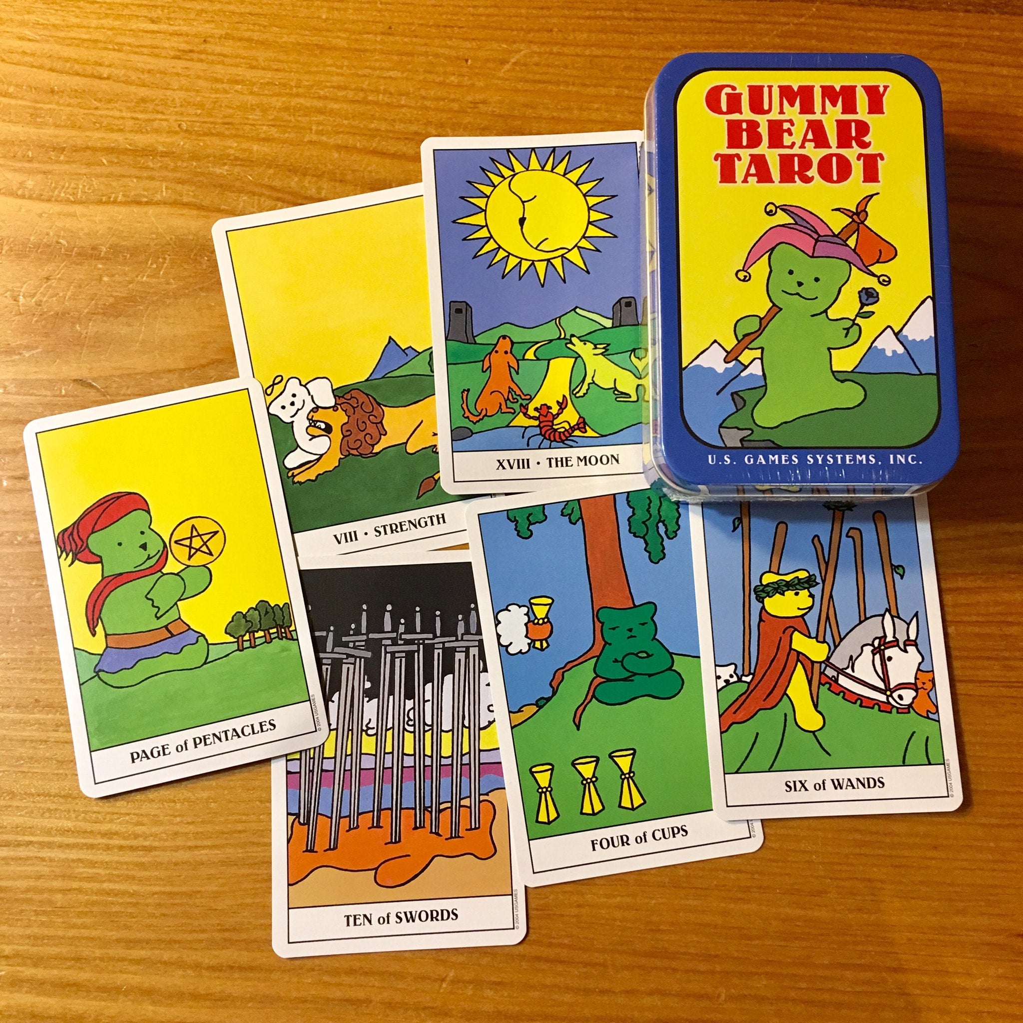 GUMMY BEAR TAROT DECK Earth Odyssey