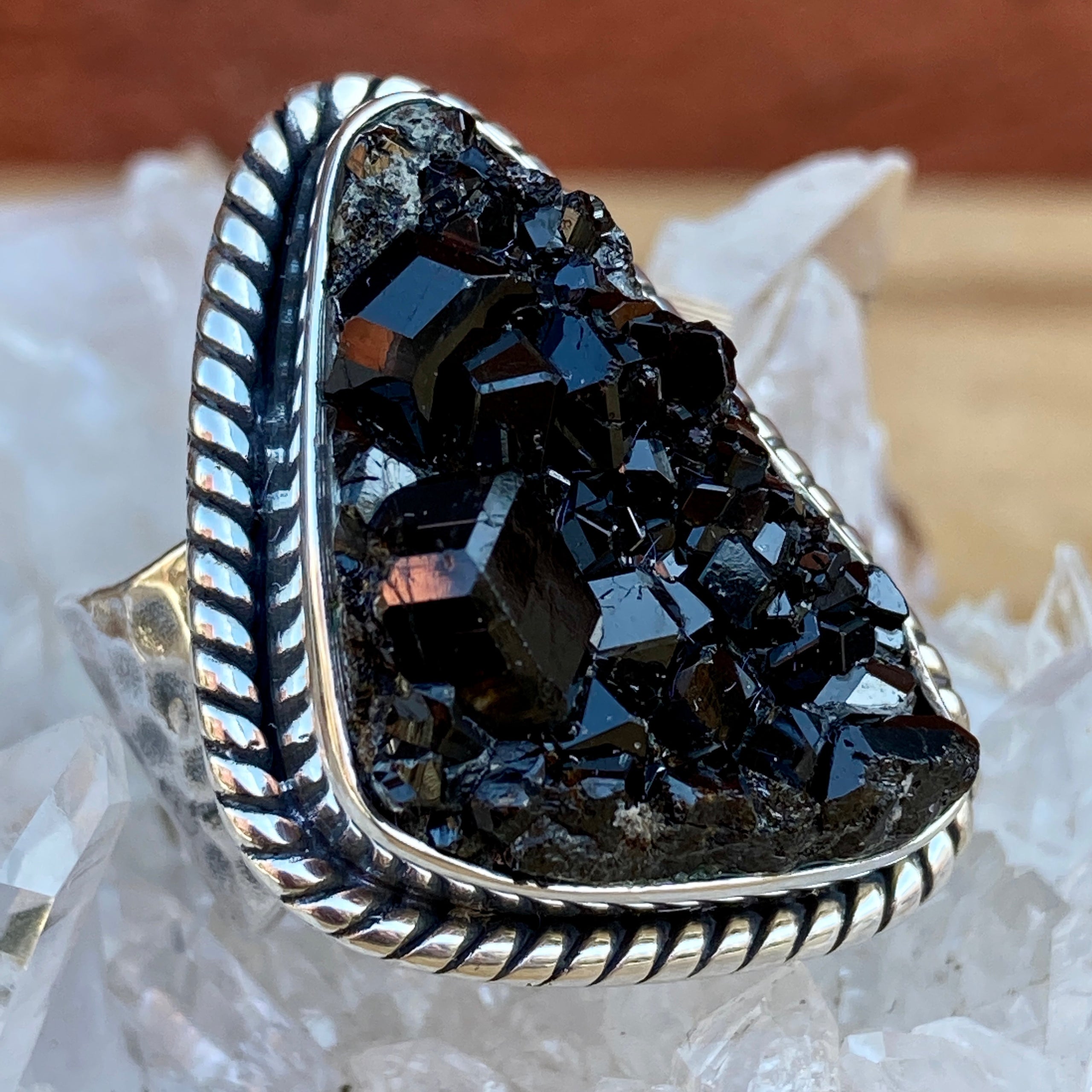 Melanite ring new arrivals